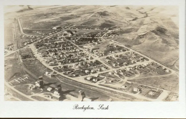 Aerial view of Rockglen